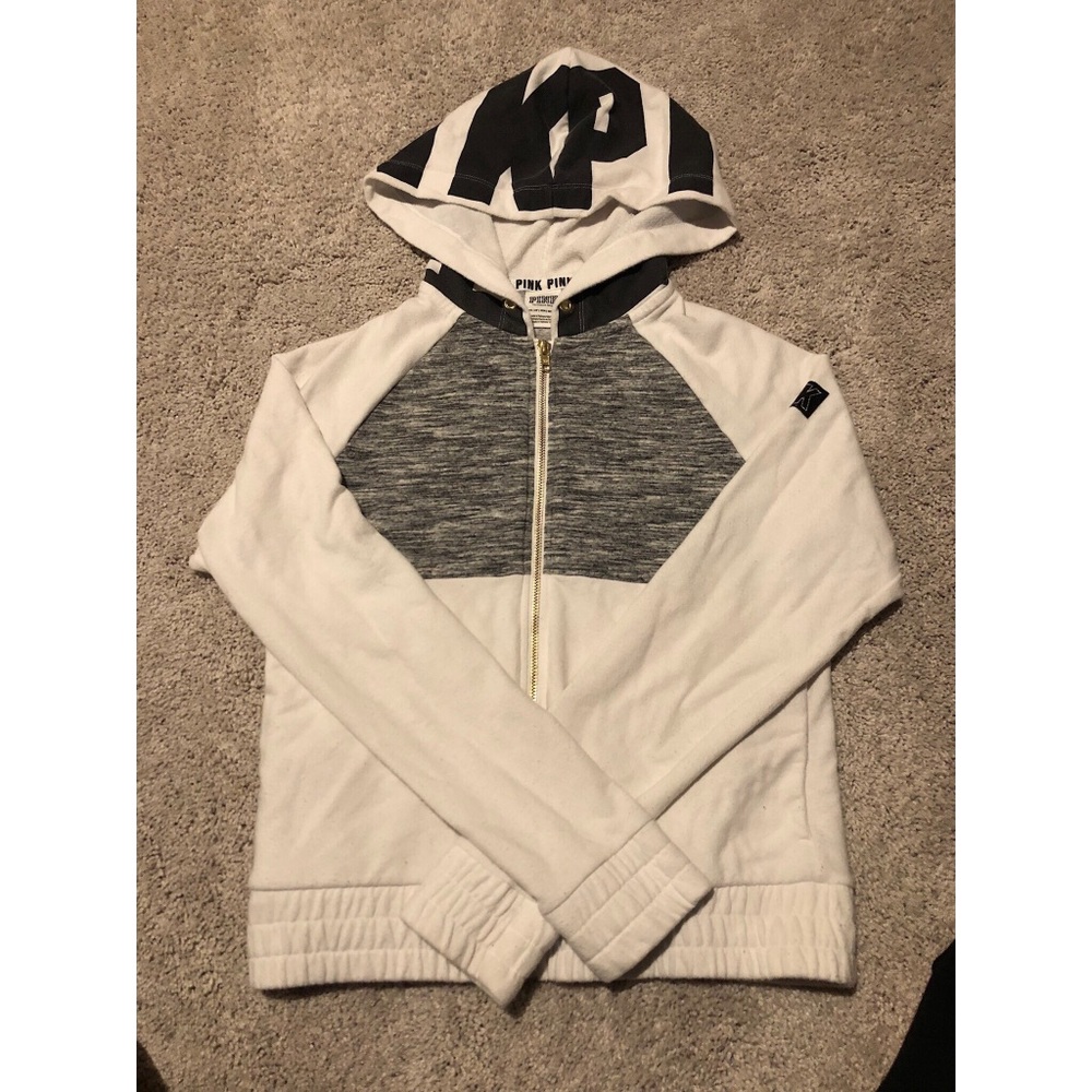Pink zip sweatshirt